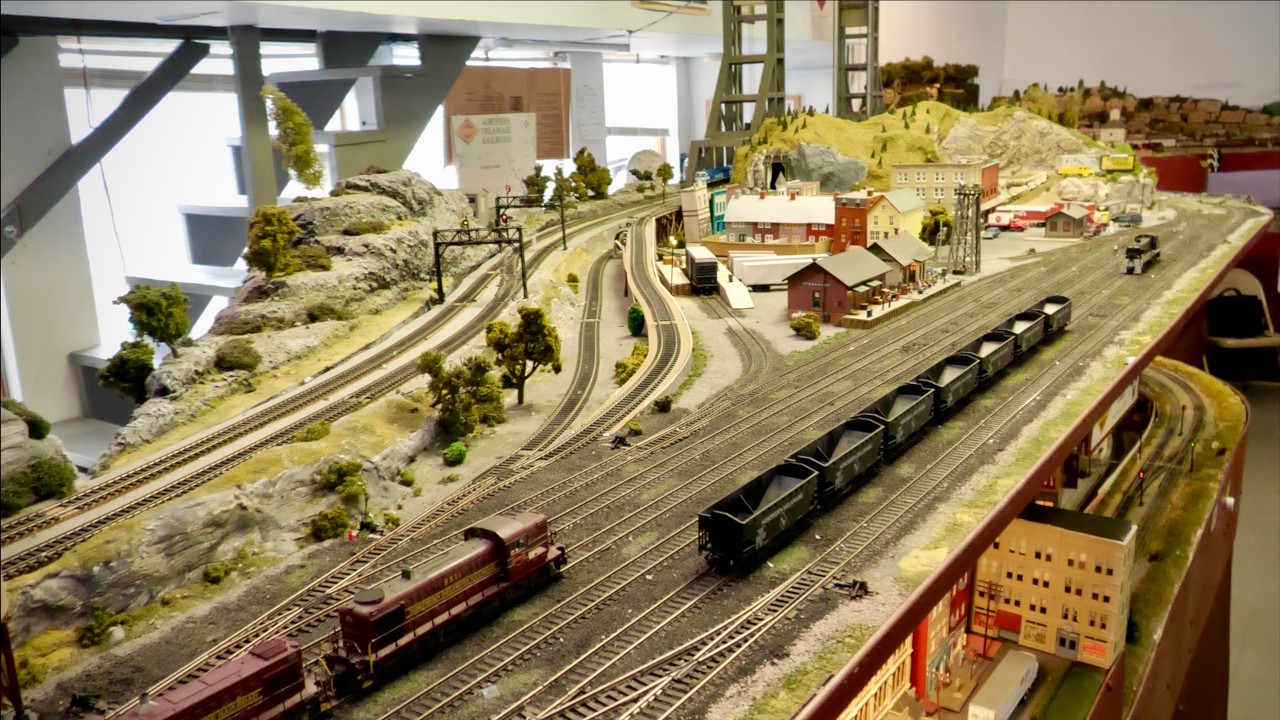 Incredible HO Scale Model Train Layout at the NorDel Model Railroad Club