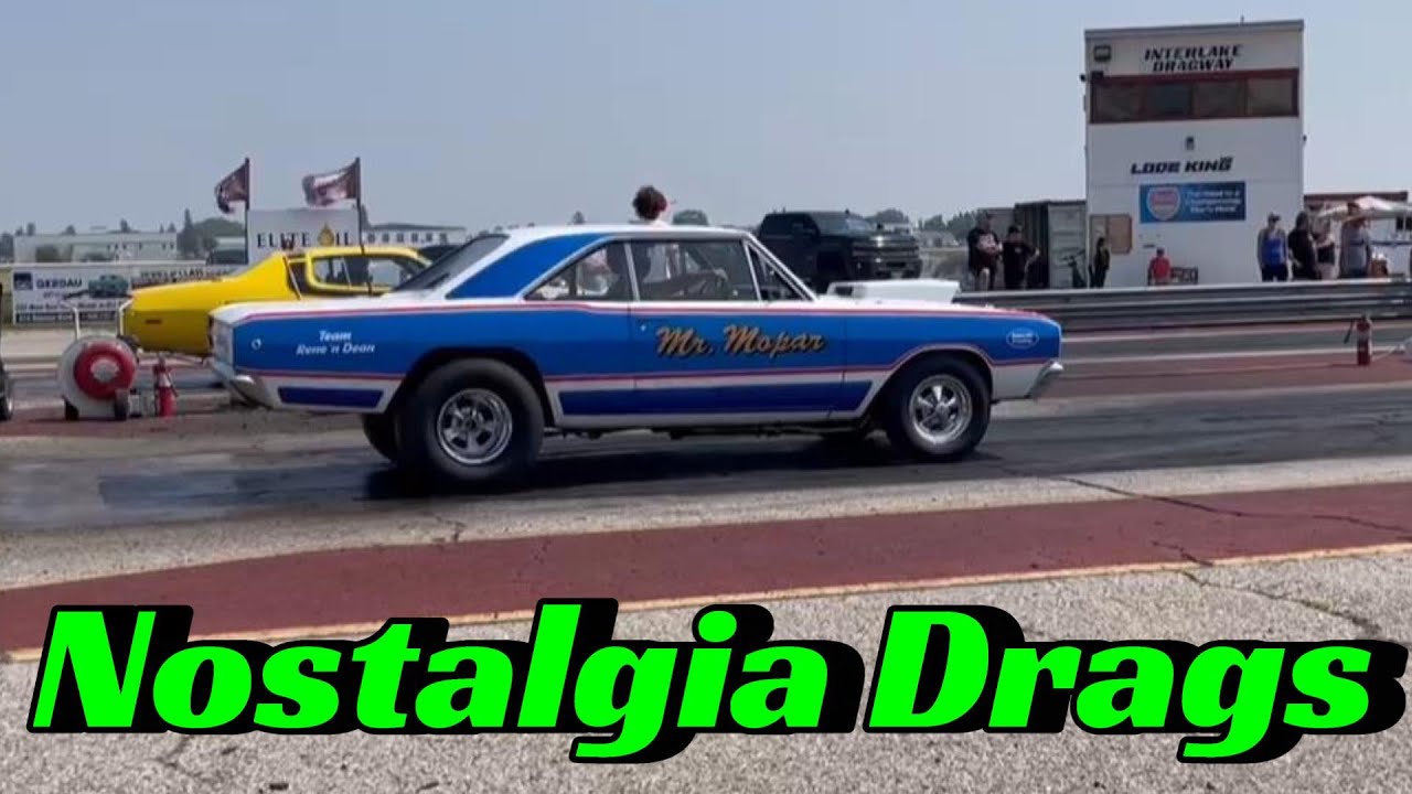 Man Gas Nostalgia Drags Mopar Racers!