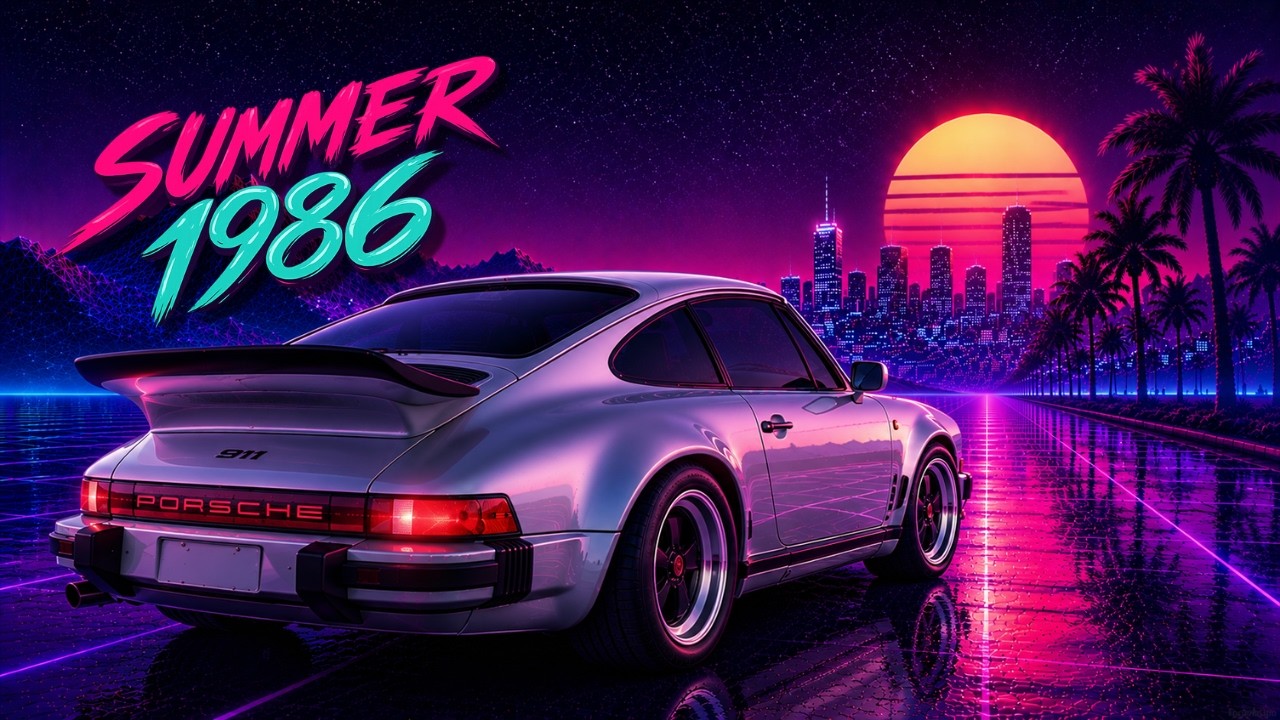 Summer 1986 &ndash; Night Drive Into Synthwave Paradise