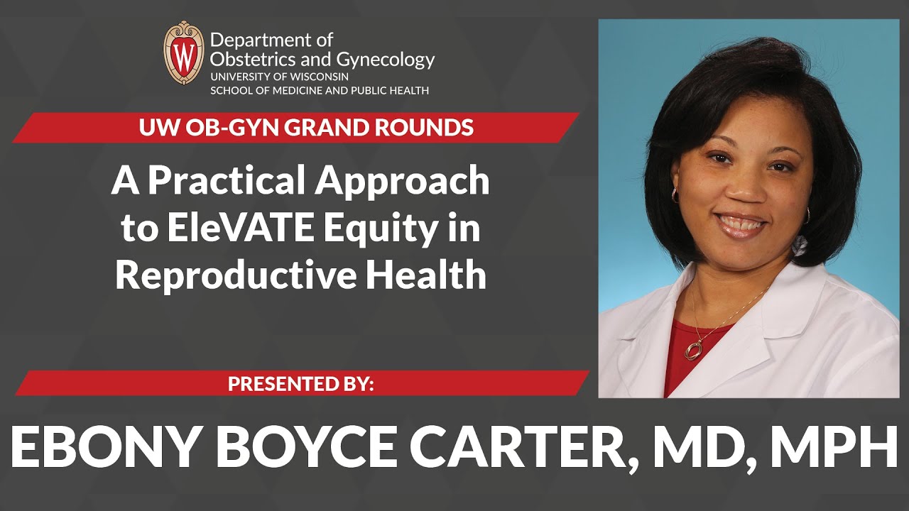 Ebony Boyce Carter, MD, MPH Grand Rounds 06/08/2023