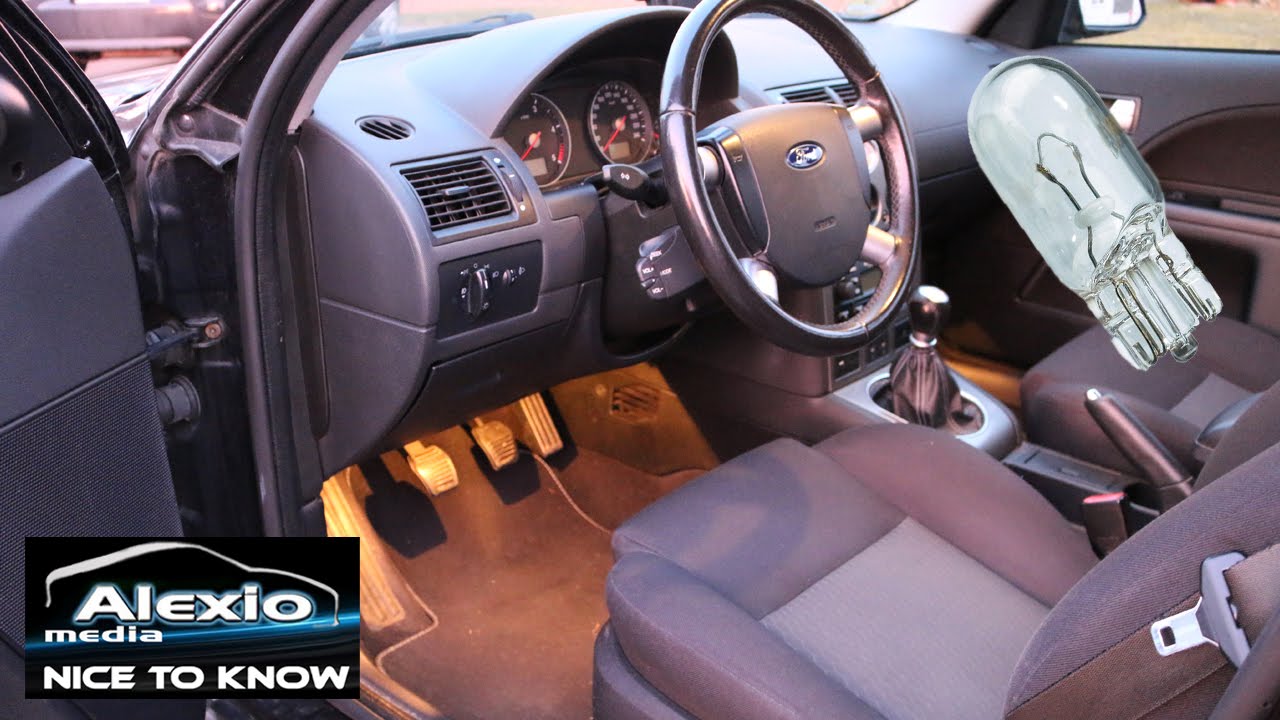💡Fussraumbeleuchtung aktivieren im Ford Mondeo 3, Focus MK2 - activate footwell lighting