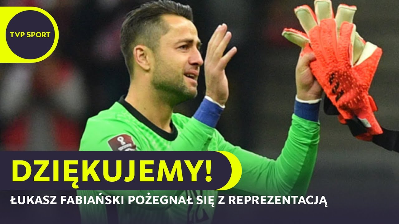 ZALANY ŁZAMI FABIAŃSKI POŻEGNAŁ SIĘ Z REPREZENTACJĄ. ŁUKASZU, DZIĘKUJEMY!