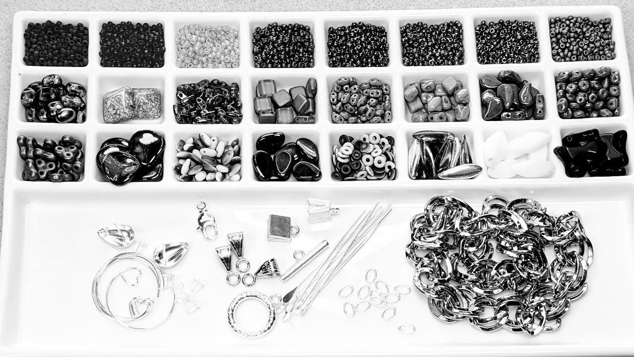 Unboxing the May 2025 Adornable Elements Seed Bead, 2-hole Bead, and Hot & Trendy Beads of the Month