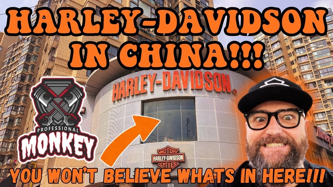 Harley Davidson Shanghai, вы не поверите, что я там нашел!