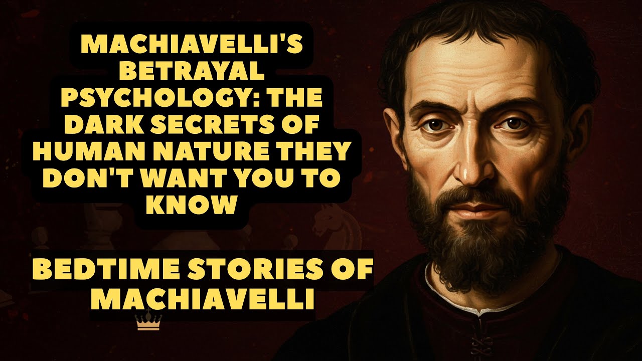 MACHIAVELLI'S BETRAYAL PSYCHOLOGY: THE DARK SECRETS OF HUMAN NATURE THEY DON'T WANT YOU TO KNOW