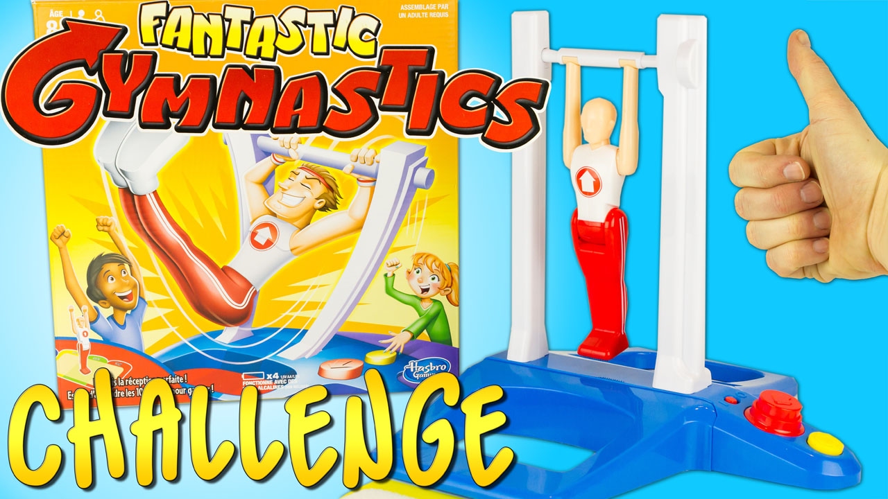 FANTASTIC GYMNASTICS CHALLENGE Hasbro Super Héros Et Compagnie Jeu Jouet Toy Review