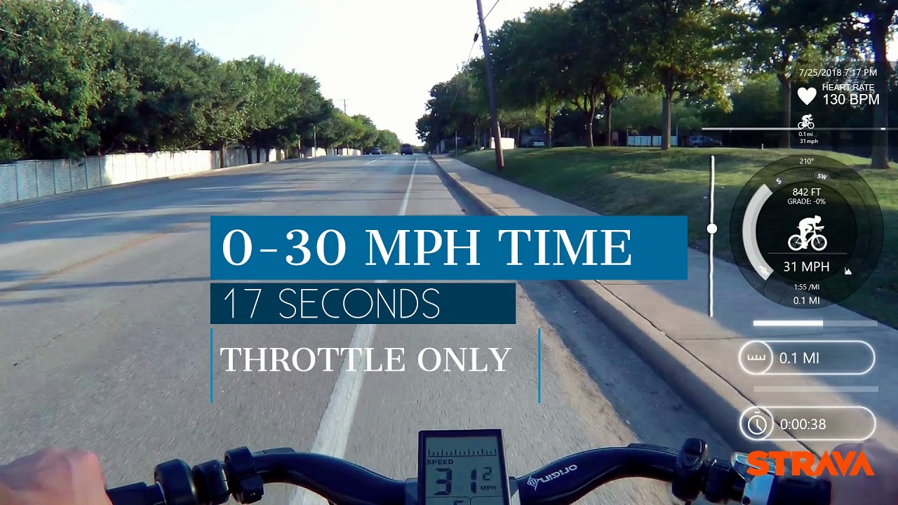 eBike Speed Test 1000 watt Front Hub Motor electric bike