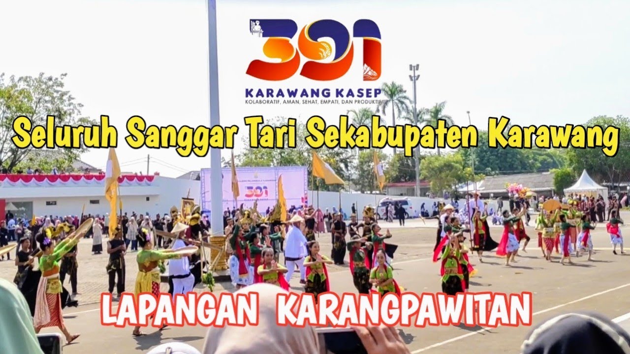 HUT Karawang 391 di Lapangan Karangpawitan 14 September 2024 | Sendratari Titi Mangsa Ngadekna Krwg