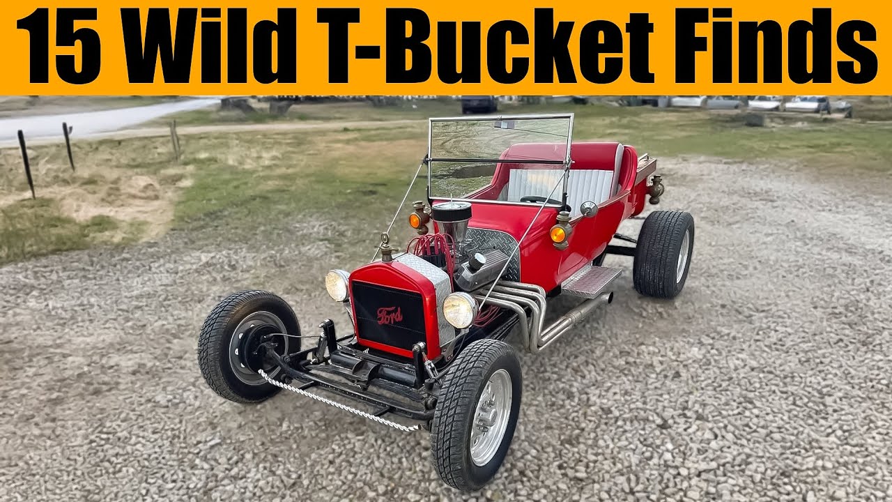 Продается коллекция из 15 винтажных хот-родов и автомобилей Ford T-Bucket.