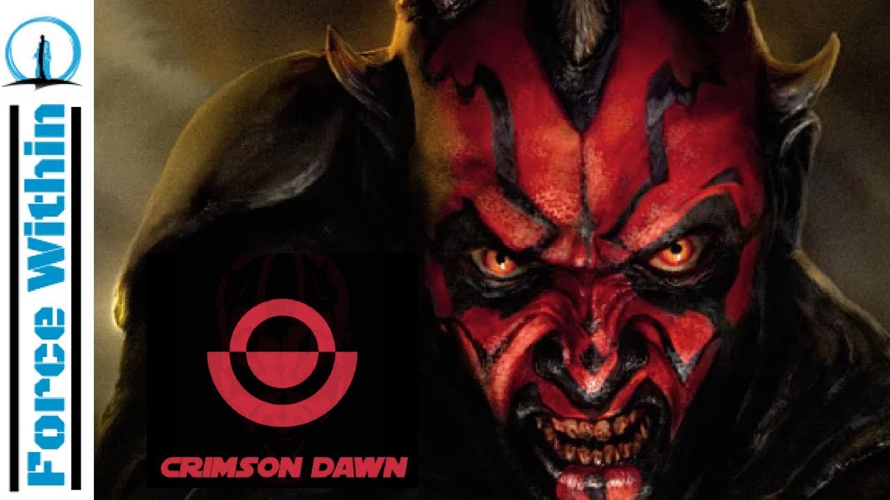 What is Maul's Plan for Crimson Dawn? Darth Maul Crimson Dawn