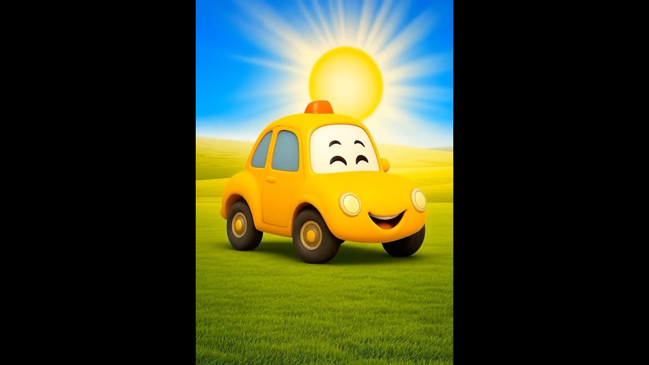 Cor Amarela 🌟 Aprenda com o Bilusco 🚗 | M&uacute;sica Infantil Divertida #shorts  #m&uacute;sicainfantil #cores