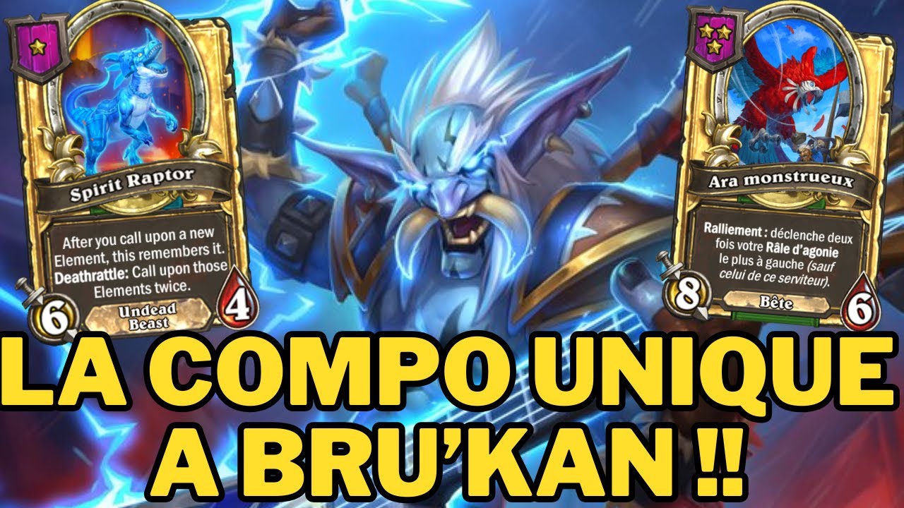 LA COMPO UNIQUE A BRU'KAN !! | BRU'KAN | Hearthstone Battlegrounds Top Europe