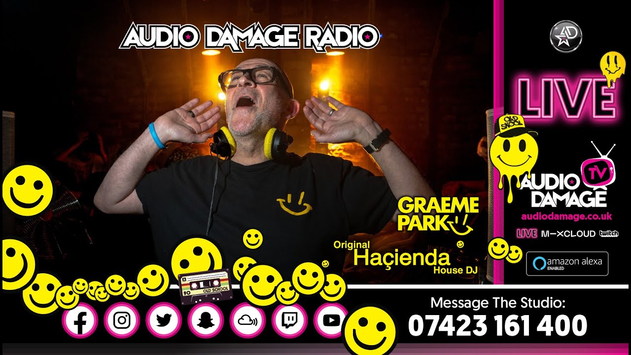 Graeme Park (Long Live House) - LIVE - Audio Damage Radio. 2am - 3am (14.12.2025).