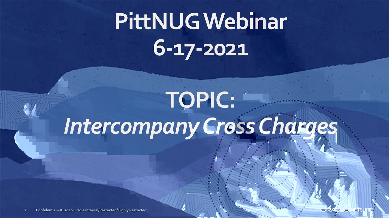 NetSuite's Intercompany Framework: Cross Charges & Netting Labuda