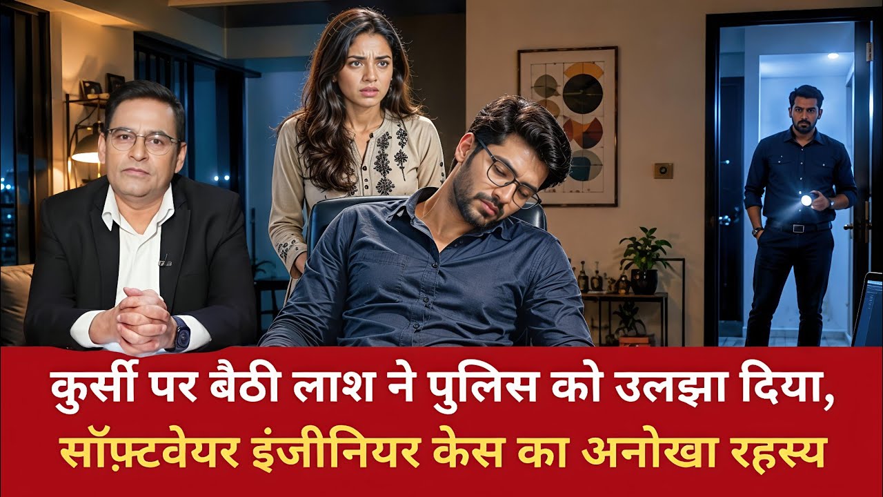EP: 4086 | कुर्सी पर बैठी लाश ने पुलिस को उलझा दिया, सॉफ़्टवेयर इंजीनियर केस का अनोखा रहस्य
