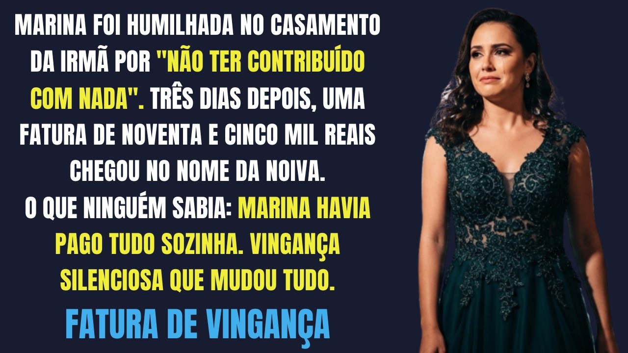 No Casamento, Minha Irmã Anunciou  'Minha Irmã Não Contribuiu Com Nada'  Eu Saí  Três Dias Depois