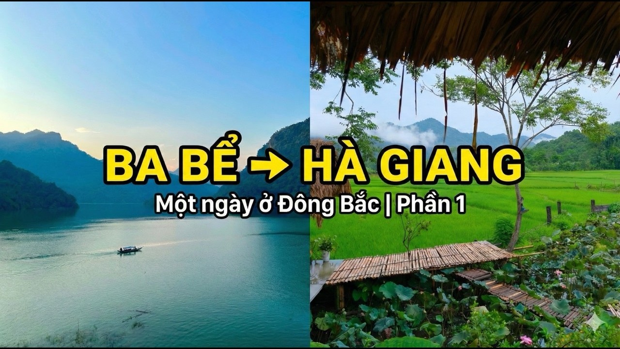 Một ngày rong rủi từ Hồ Ba Bể về Hà Giang | P1