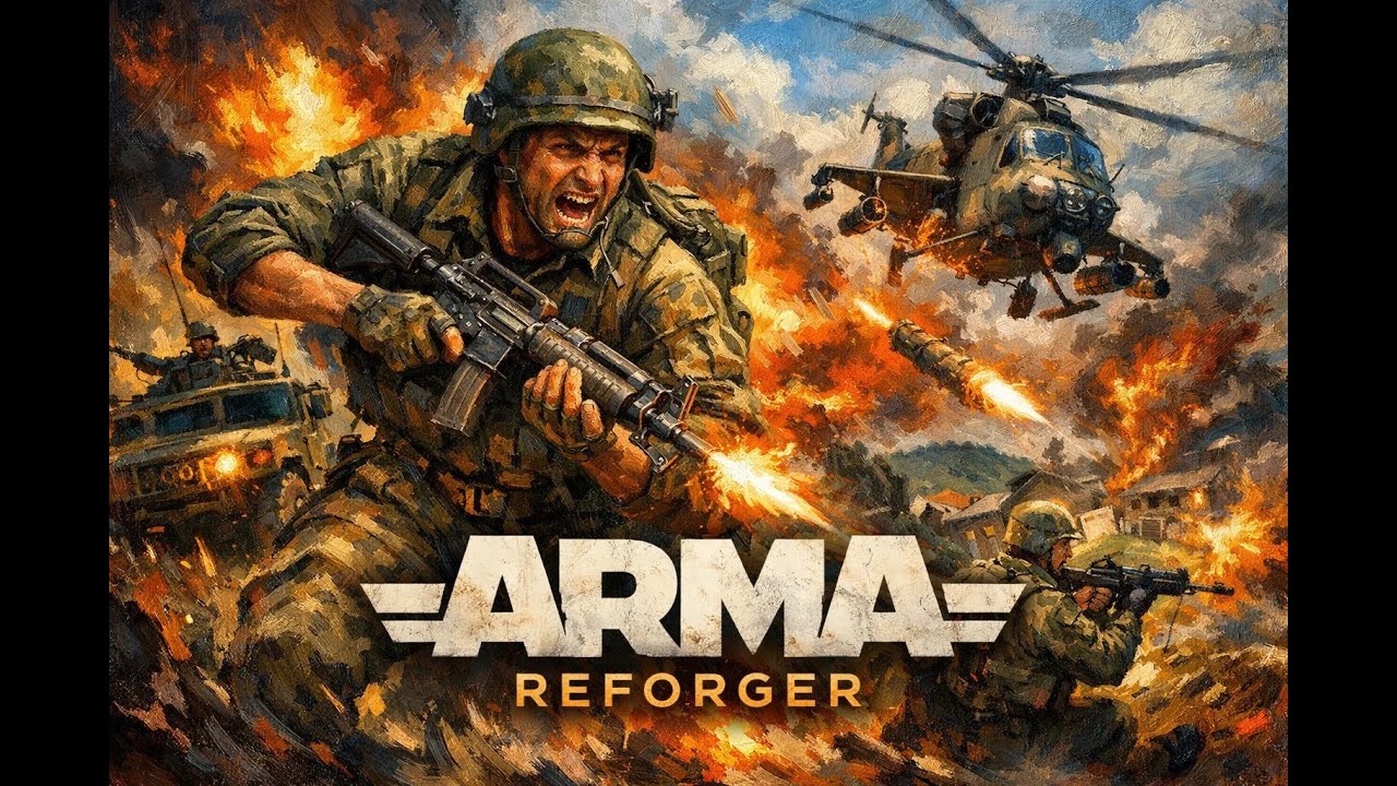 Первое видео по Arma
