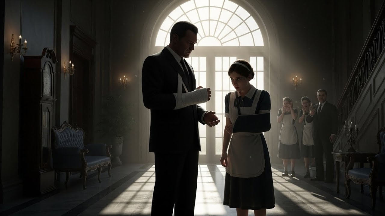 Мафиозный босс заметил что служанка скрывает сломанную кисть к утру то,что он сделал шокировало всех