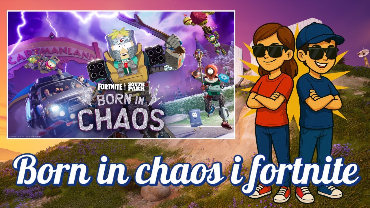 Born in chaos i fortnite!!!