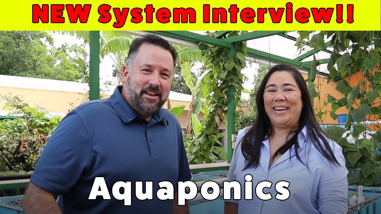 COMPLETED Aquaponics System - Interview with Science Teacher