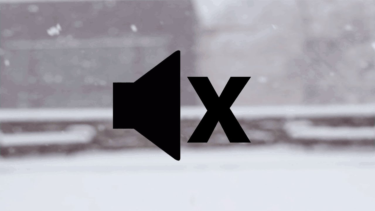 Gentle Soft Snow Fall ~10 Hour Loop No Sound~