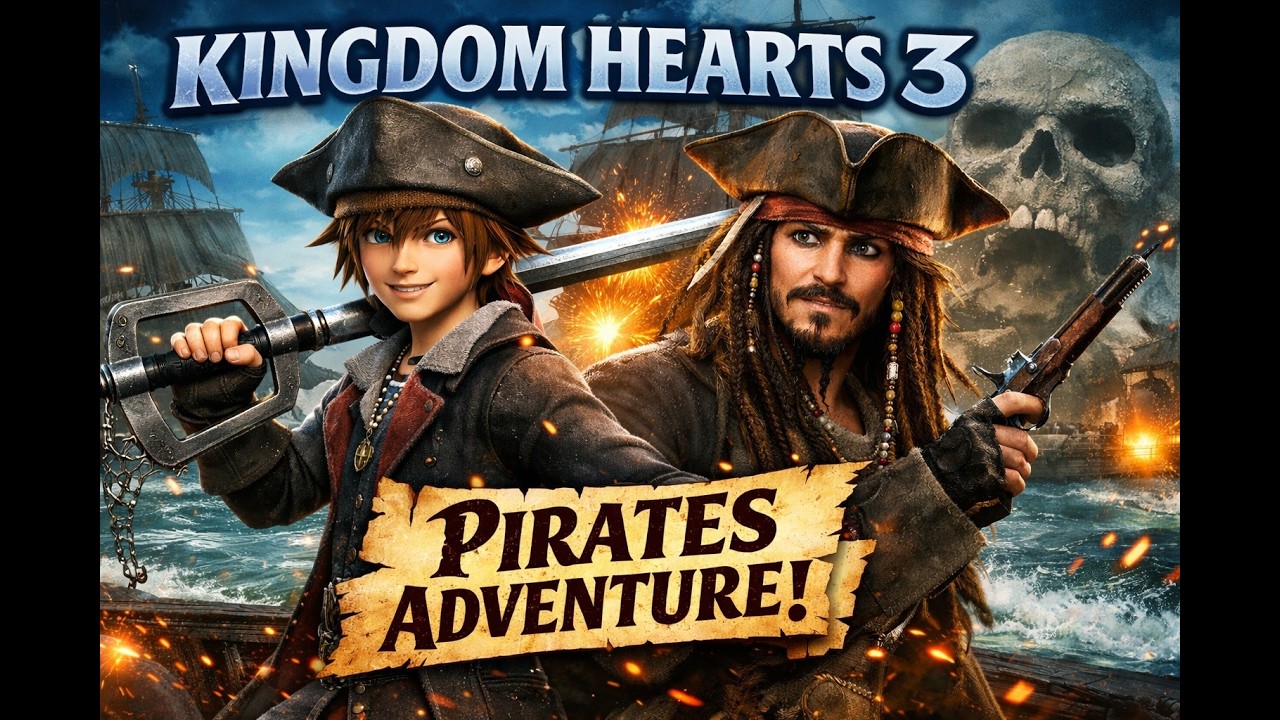 KH3 Caribbean World! Heartless Battles on the High Seas!