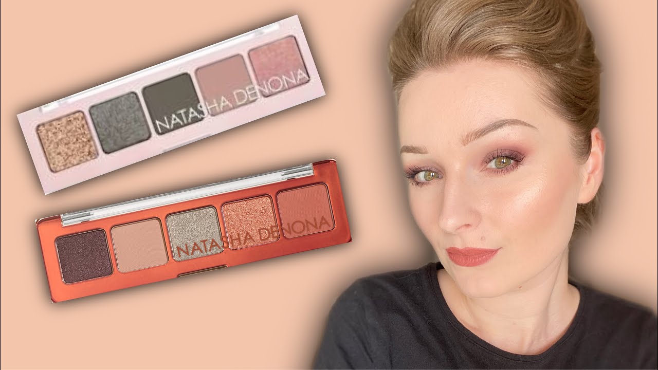 NATASHA DENONA MINI ZENDO PALETTE VS MINI RETRO PALETTE SWATCHES