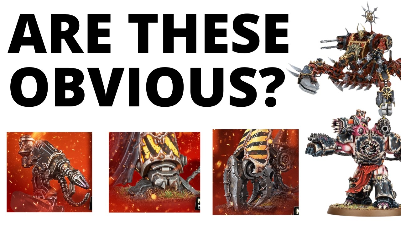 Огромные намёки на будущее Warhammer 40K: замечены Железные Воины, Облитераторы и новый Осквернит...