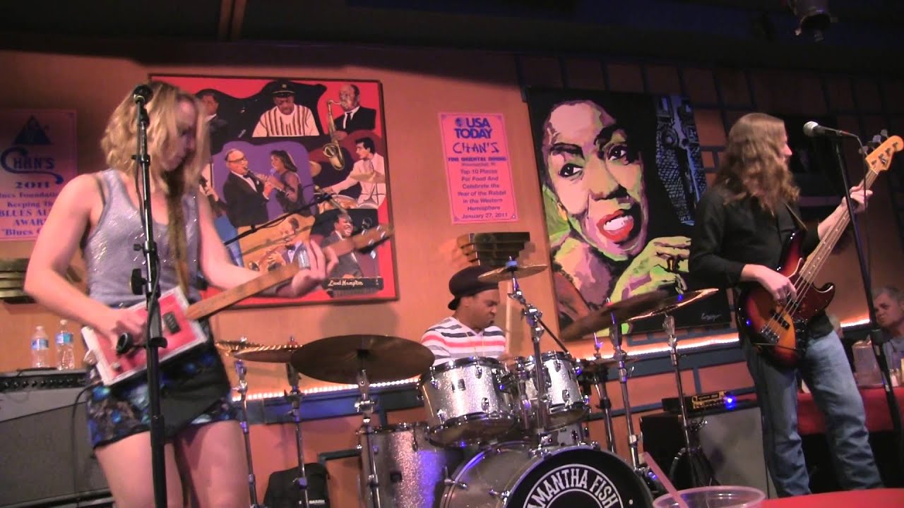 Samantha Fish -- Turn It Up, Miles to Go -- up close at Chan's