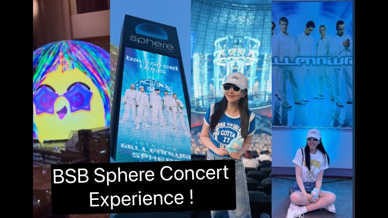 BSB Sphere Concert Las Vegas Vlog | August 2025