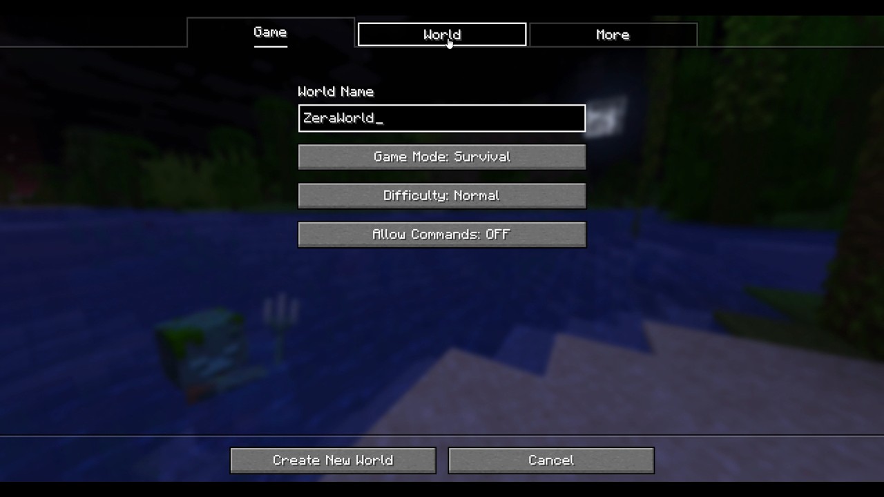 The start of ZeraWorld