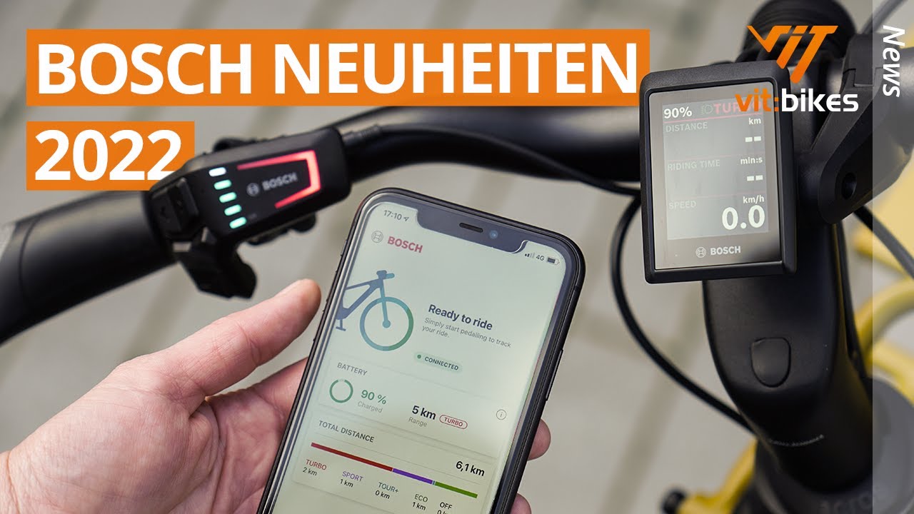 Alles Neu bei Bosch für 2022! - 750Wh, Bedieneinheit, Kiox 300 und App