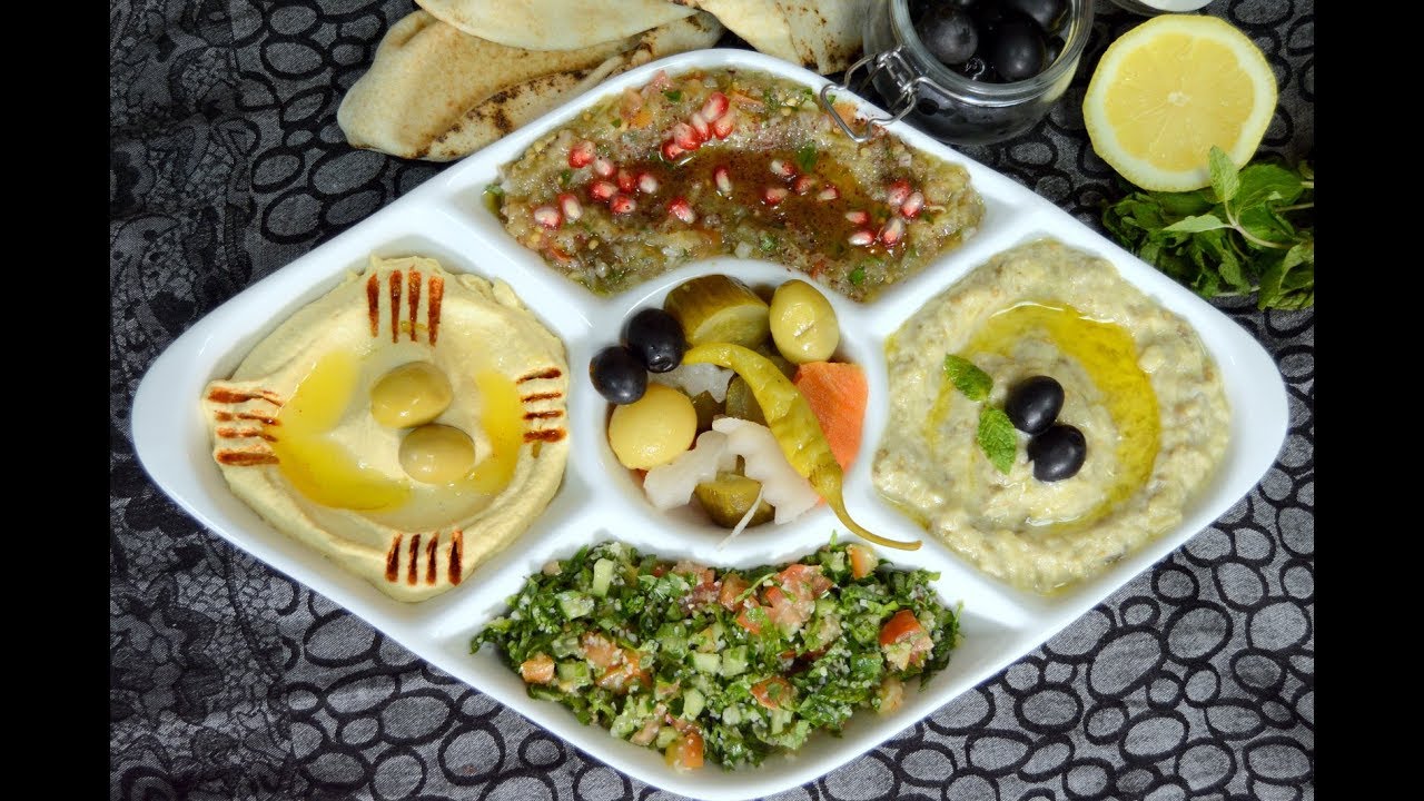 Arabic Mezze Platter