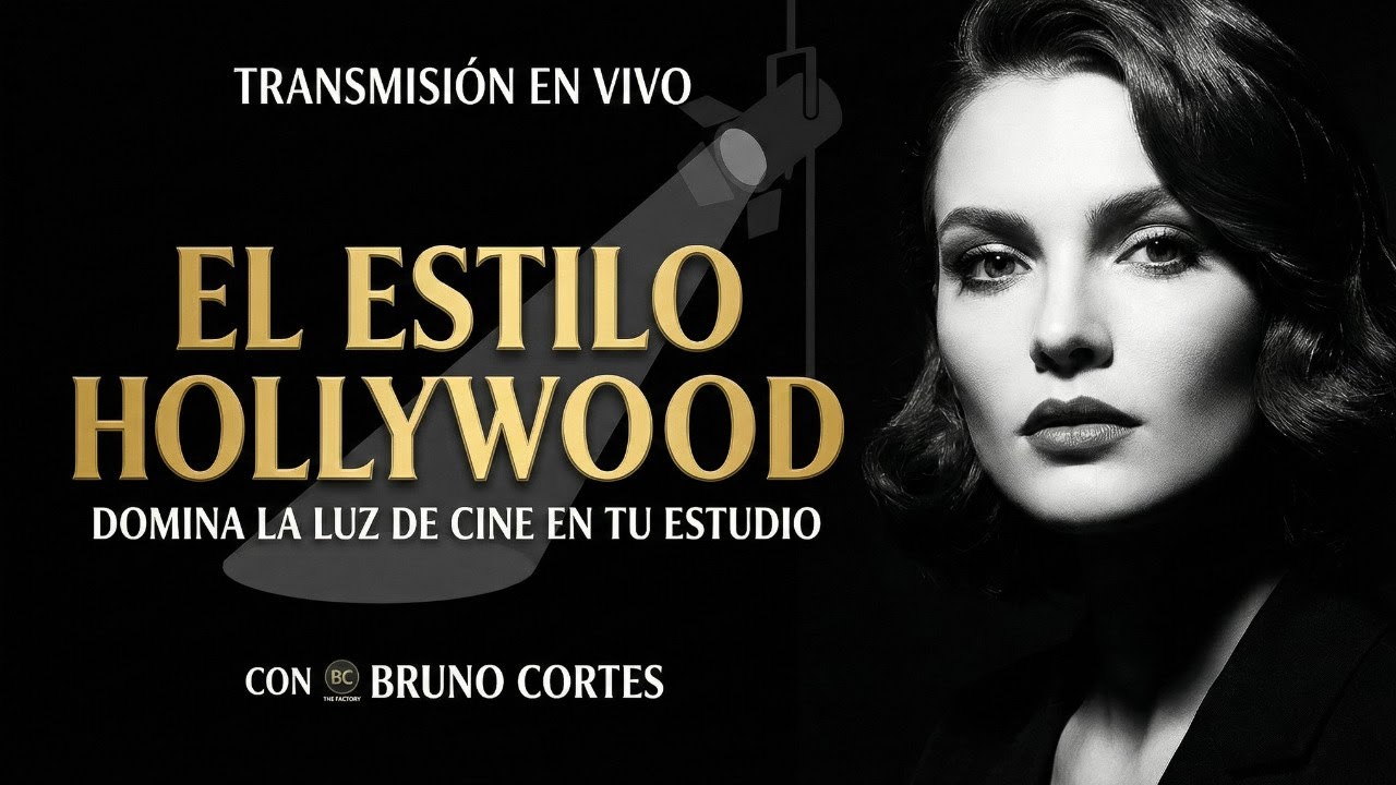 El Estilo Hollywood | Cómo Iluminar Retratos High-End (Y Subir Tus Tarifas)