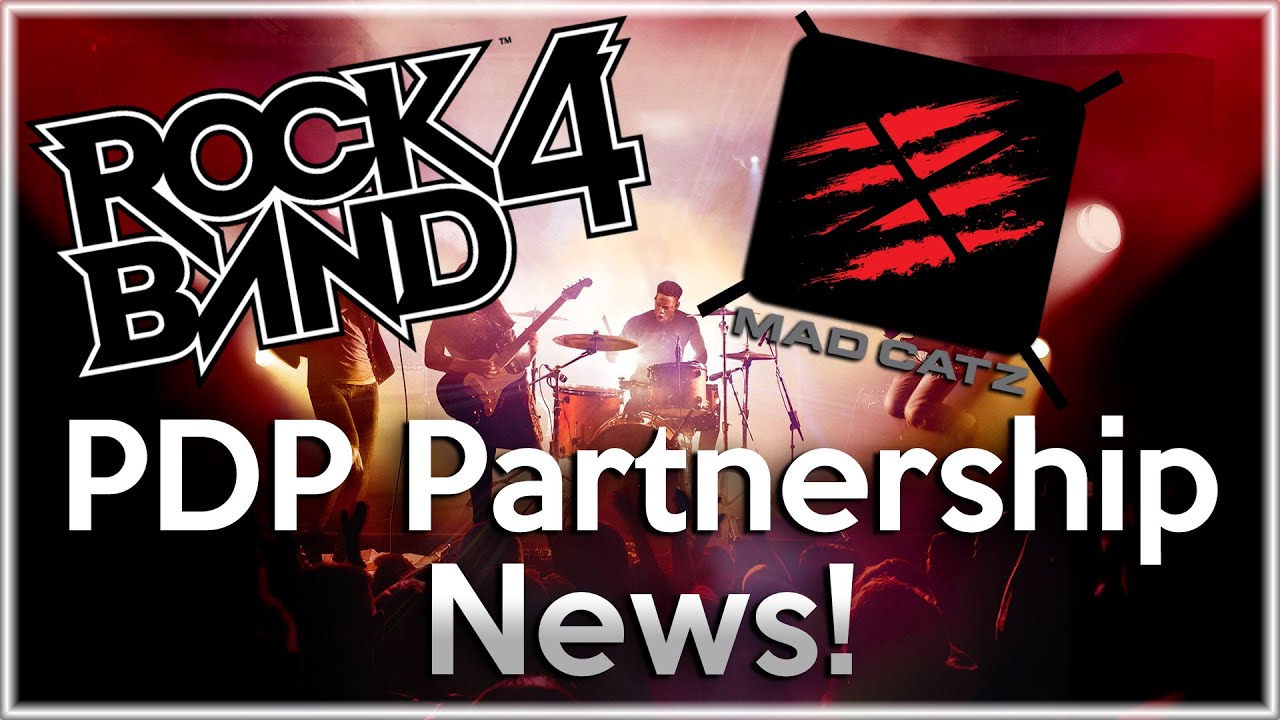 Harmonix Announces Rock Band 4 Partnership with PDP