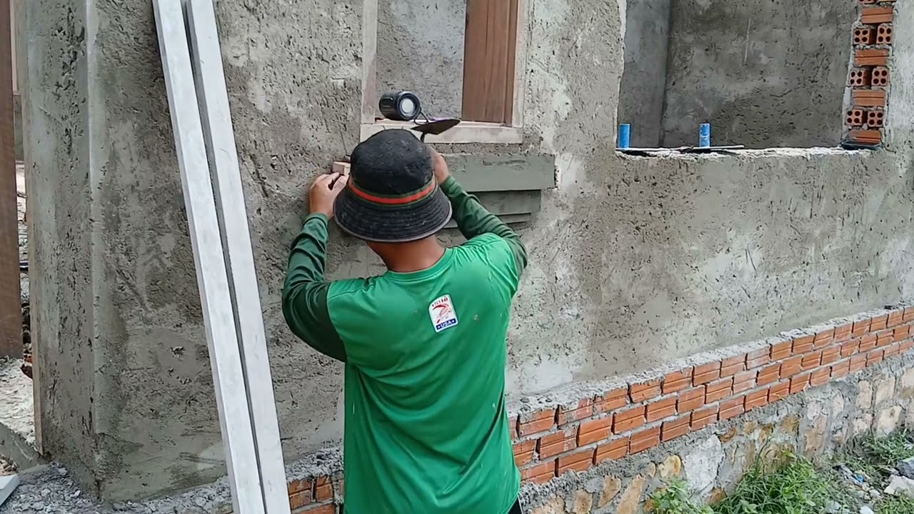 Building a traditional Khmer house in Cambodia. Part 7