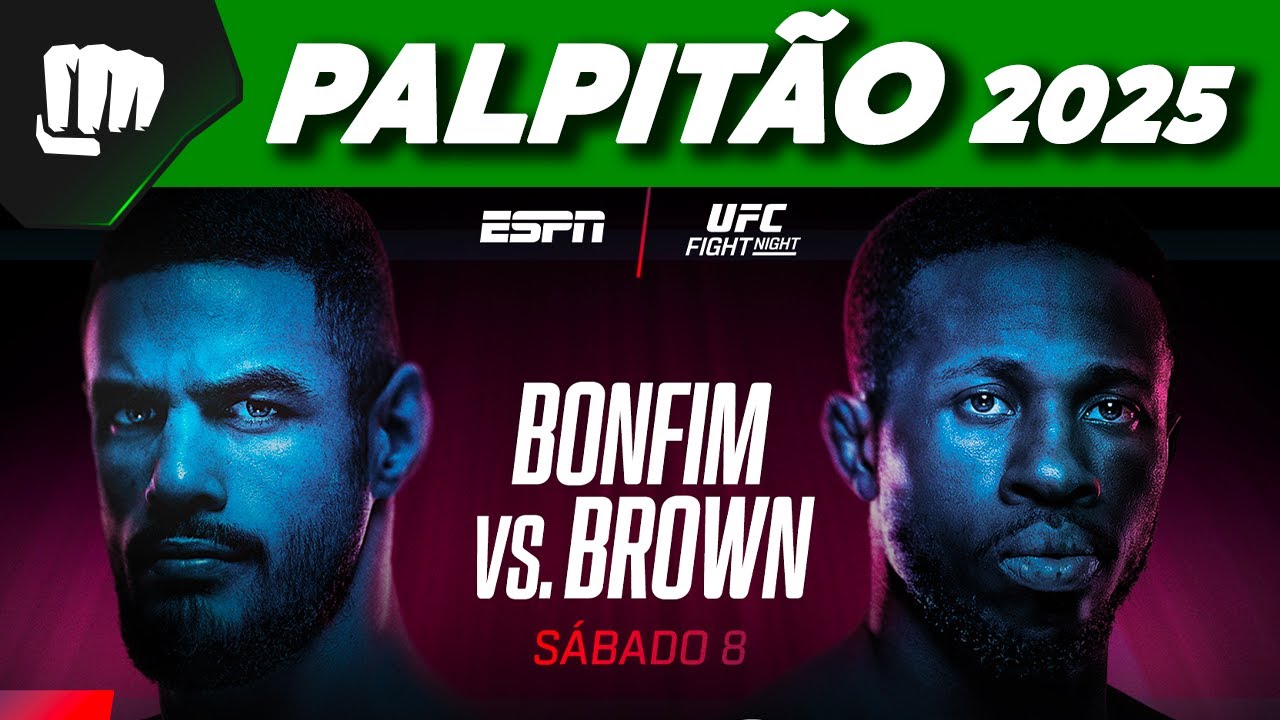 BONFIM vs BROWN  - PALPIT&Atilde;O UFC - GABRIEL BONFIM vs RANDY BROWN