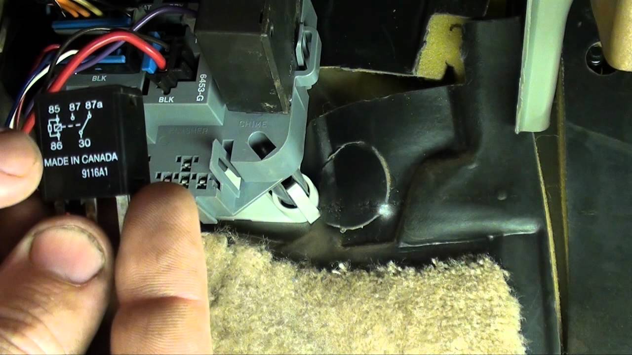 Daytime running light circuit troubleshooting (DRL circuit)