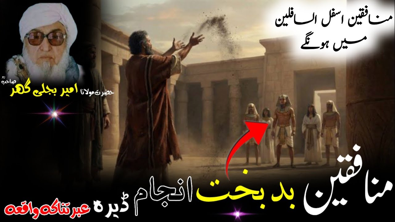 Molana Bijlighr Seb rh Pashto Byan / Munafqeeno Ka Anjam / د منافقینوں انجام 