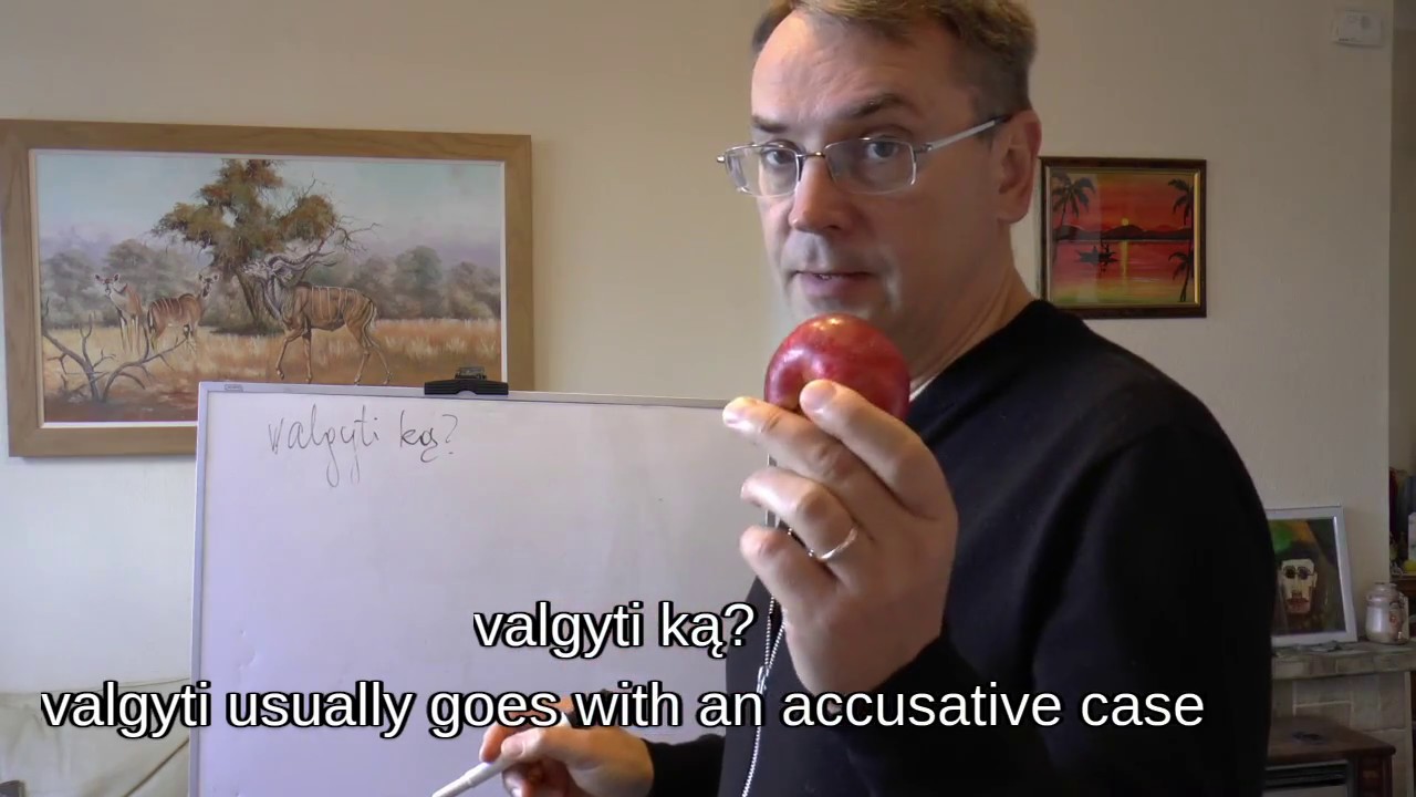Lithuanian Lesson 12 - Accusative case 1 - Galininkas