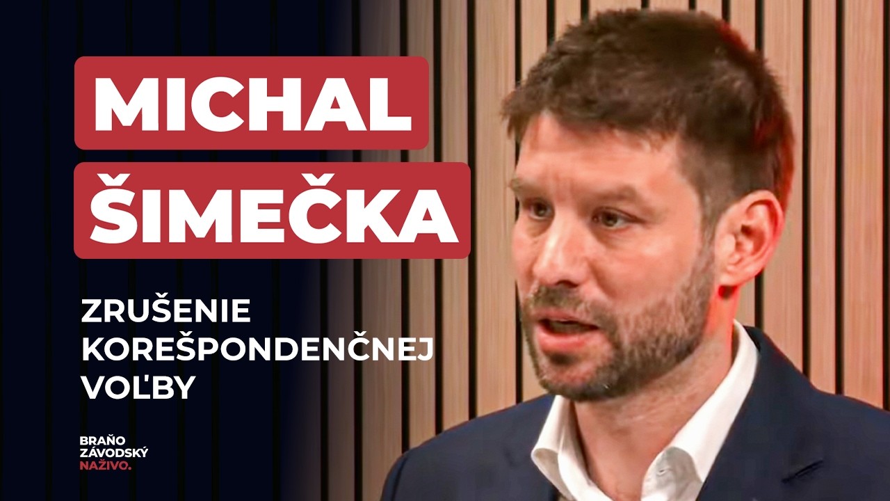 Ľudia poštou nevolia Smer, nevylučujem protesty | Michal Šimečka