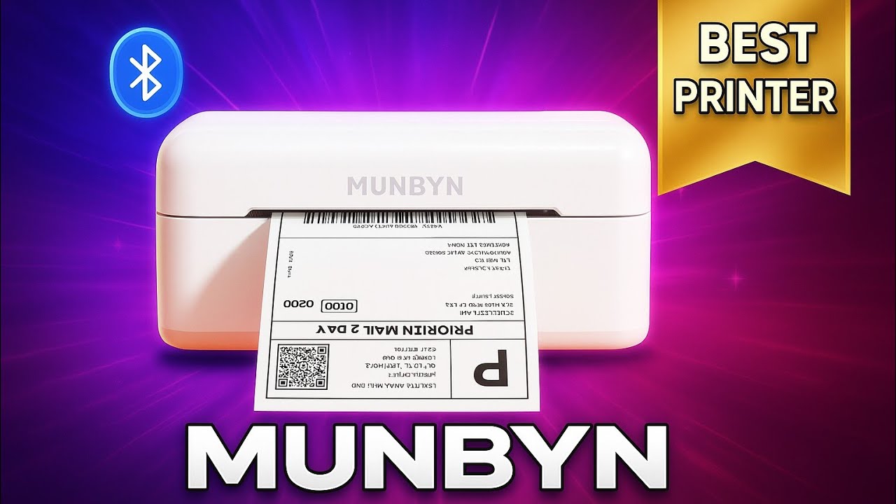 This Printer Featured in FORBES - MUNBYN 402b