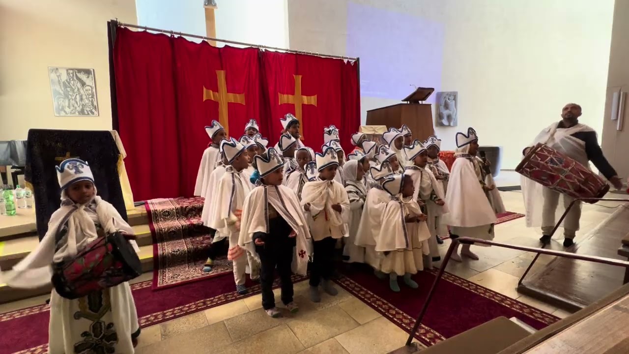 EOTC Stuttgart - የሰማይ ቤታችን አማኑኤል የሰራው - የሕፃናት ዝማሬ - Kinderlied