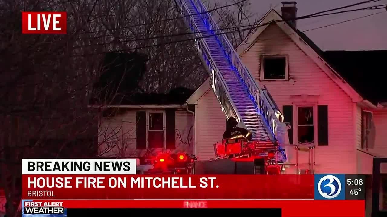 Bristol house fire sends resident to hospital