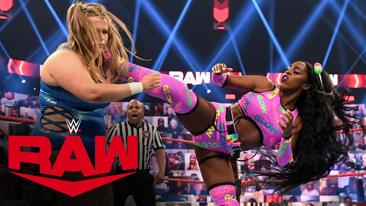 Asuka & Naomi vs. Eva Marie & Doudrop – Money in the Bank Qualifying Match: Raw, June 21, 2021