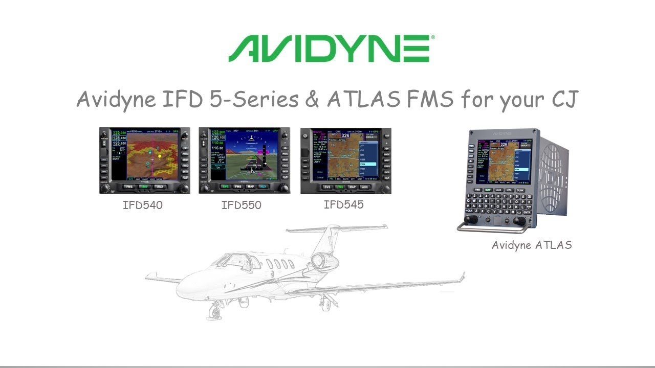Elevate Your Citation: Upgrading to Avidyne IFD5-Series and ATLAS FMS for Enhanced Capabilities