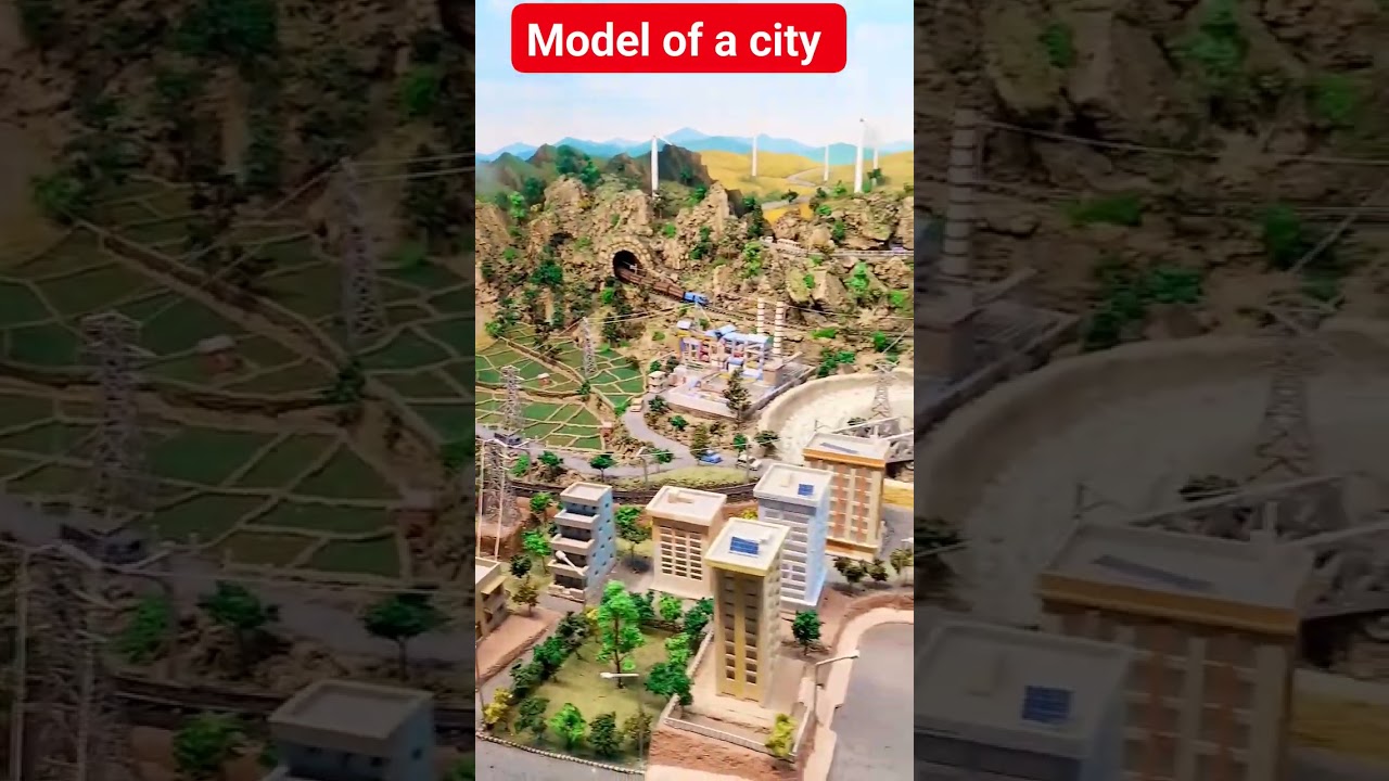 model of a city