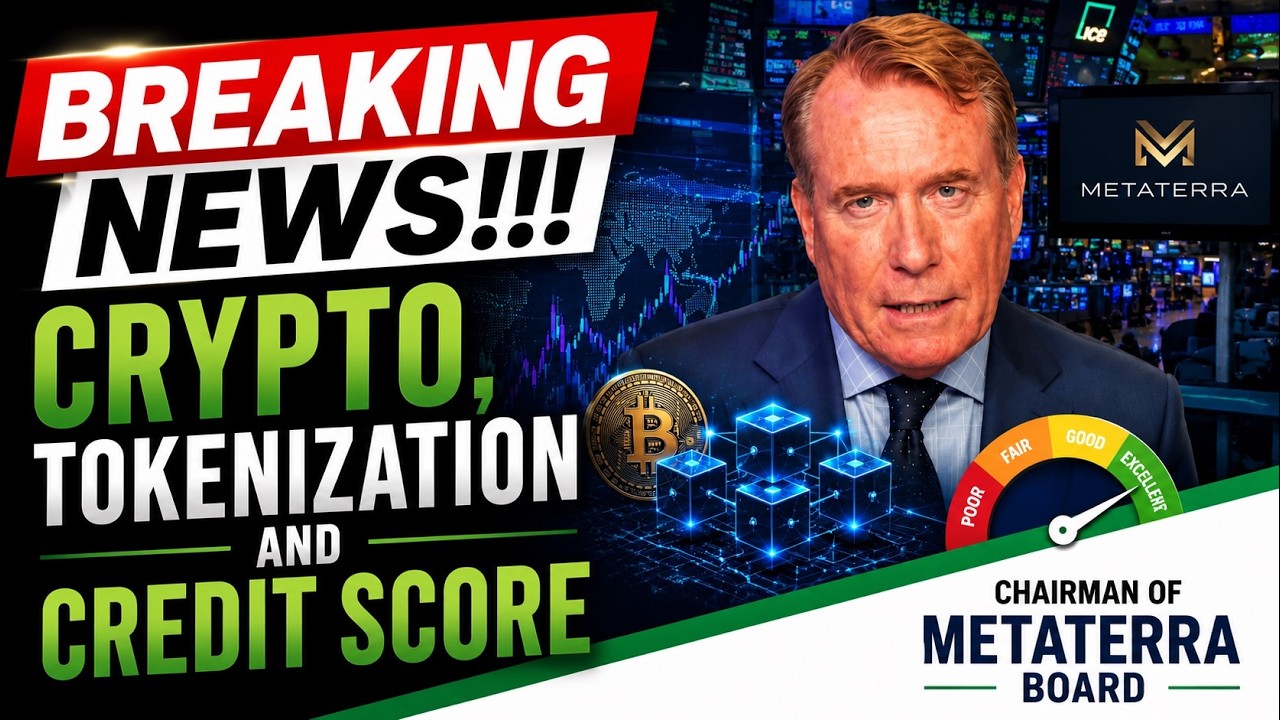 Breaking News!!! Crypto, Tokenization and Credit Score with Metaterra Chairman...