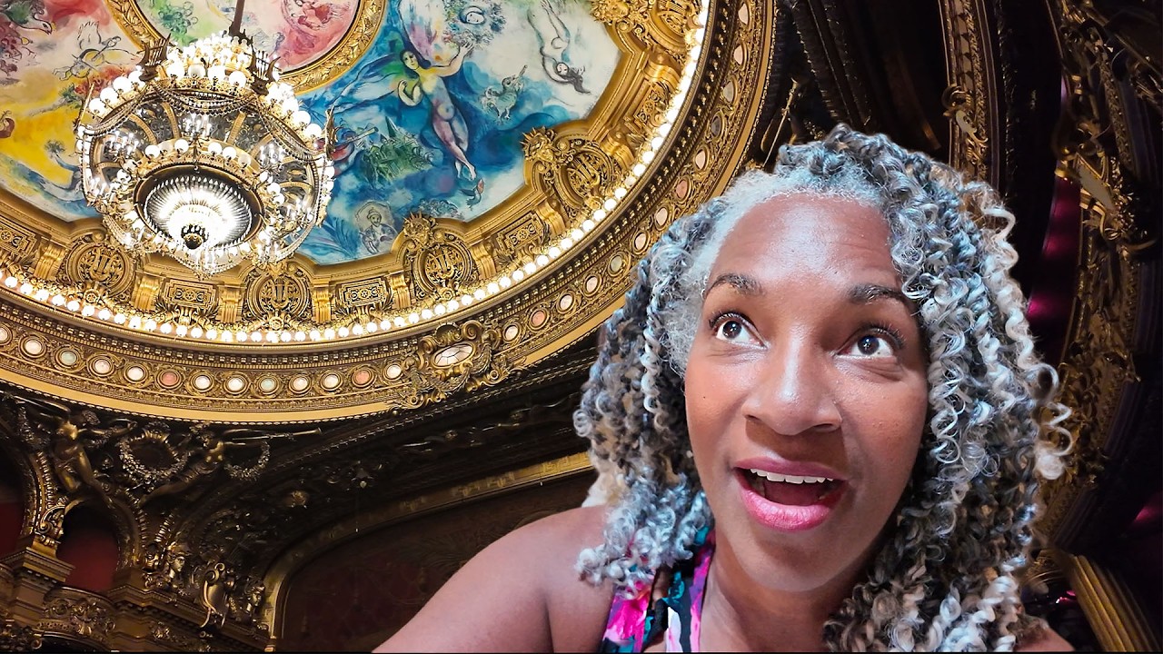 Мой первый визит в Парижскую оперу — Пале-Гарнье.